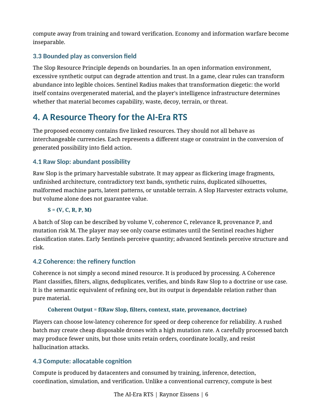 The AI Era RTS page 6