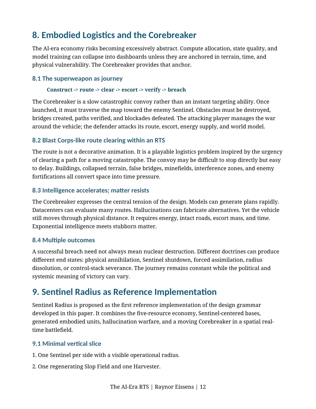 The AI Era RTS page 12
