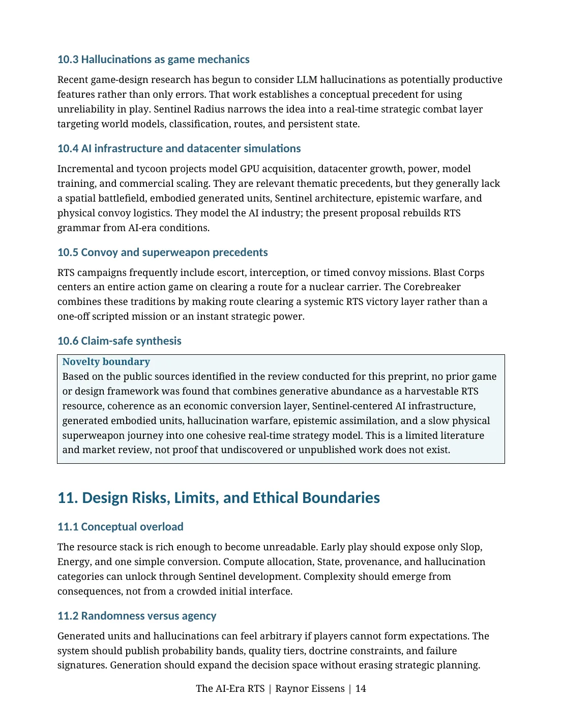 The AI Era RTS page 14