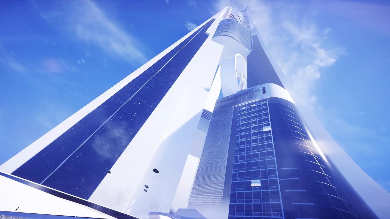 The Shard in the recovered Mirror's Edge Catalyst companion-map Glass City browser reconstruction